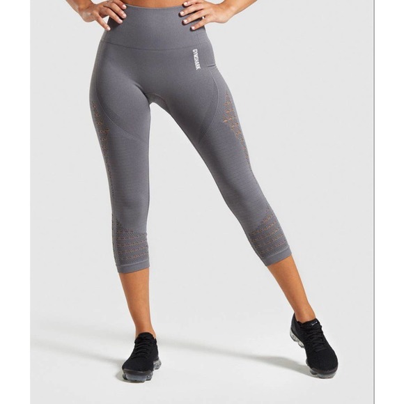 Gymshark Pants - Gymshark Energy & Seamless Cropped Leggings